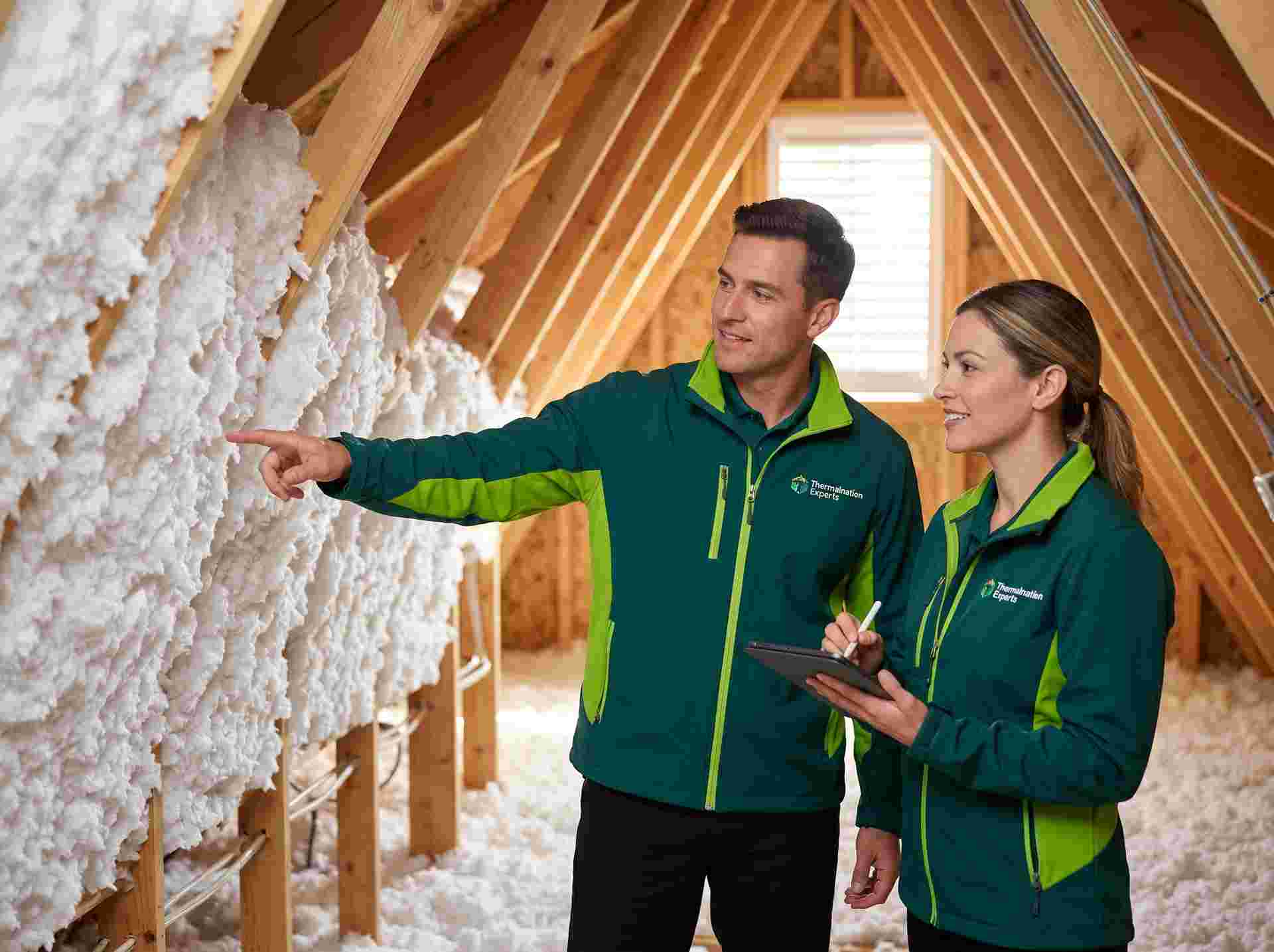 Attic Insulation in Pomona