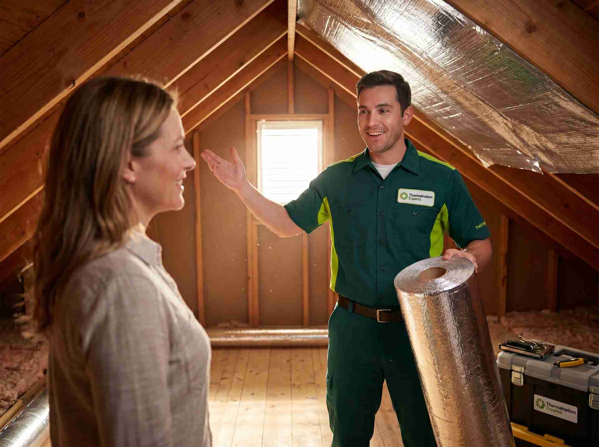 Radiant Barrier Installation in Long Beach