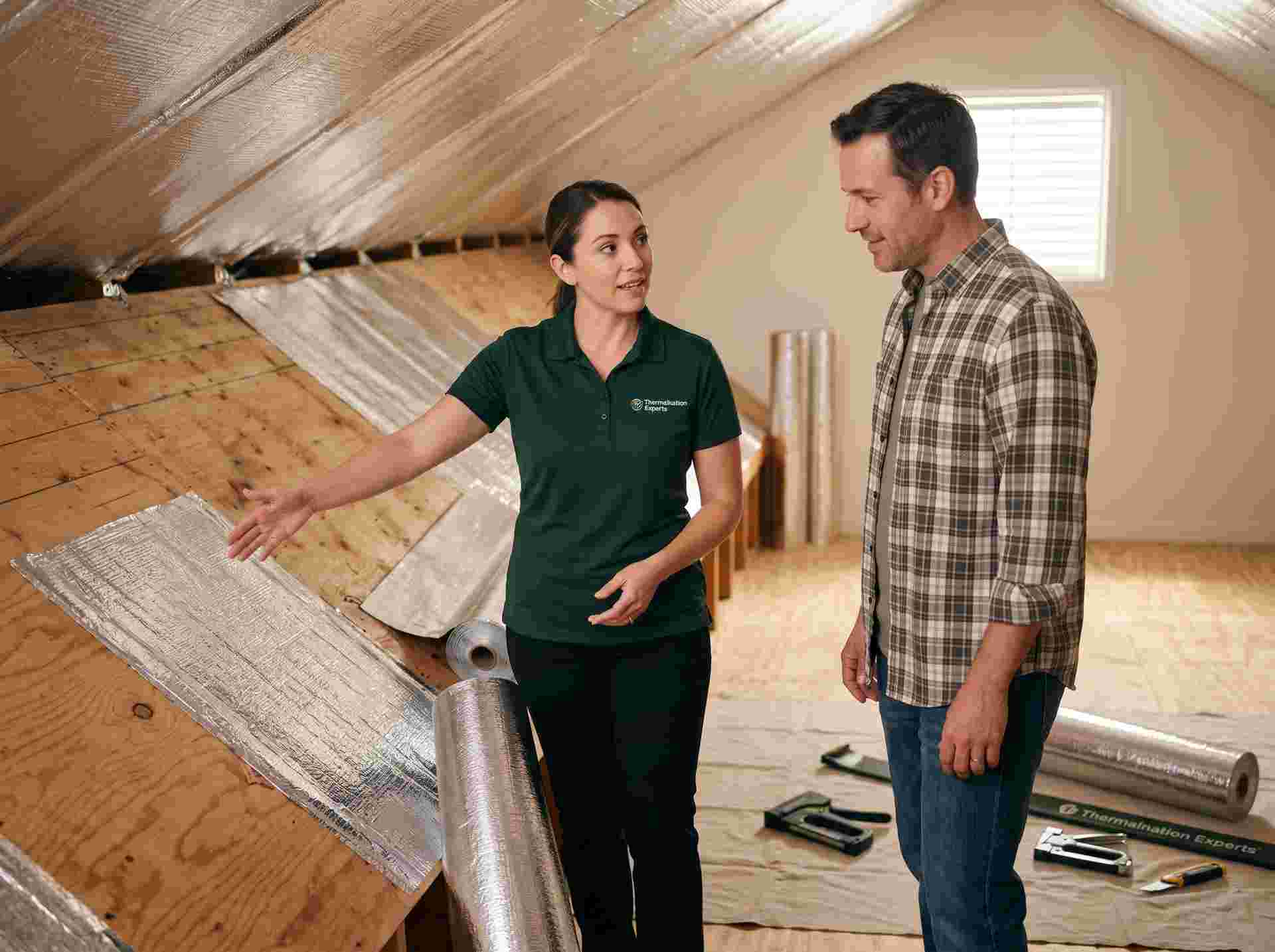 Radiant Barrier Installation in San Bernardino