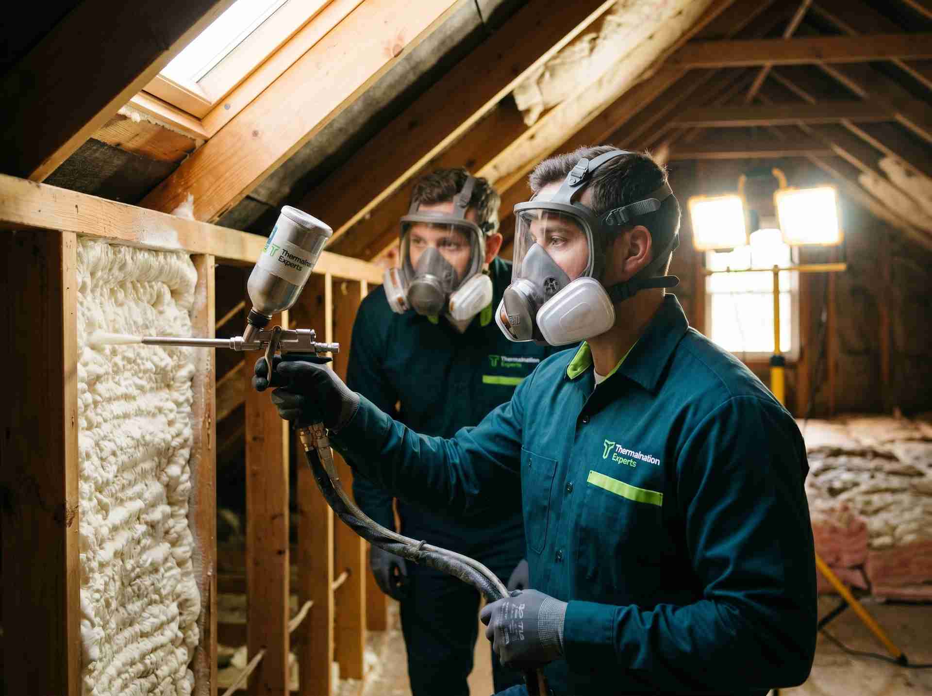 Spray Foam Insulation in Burbank