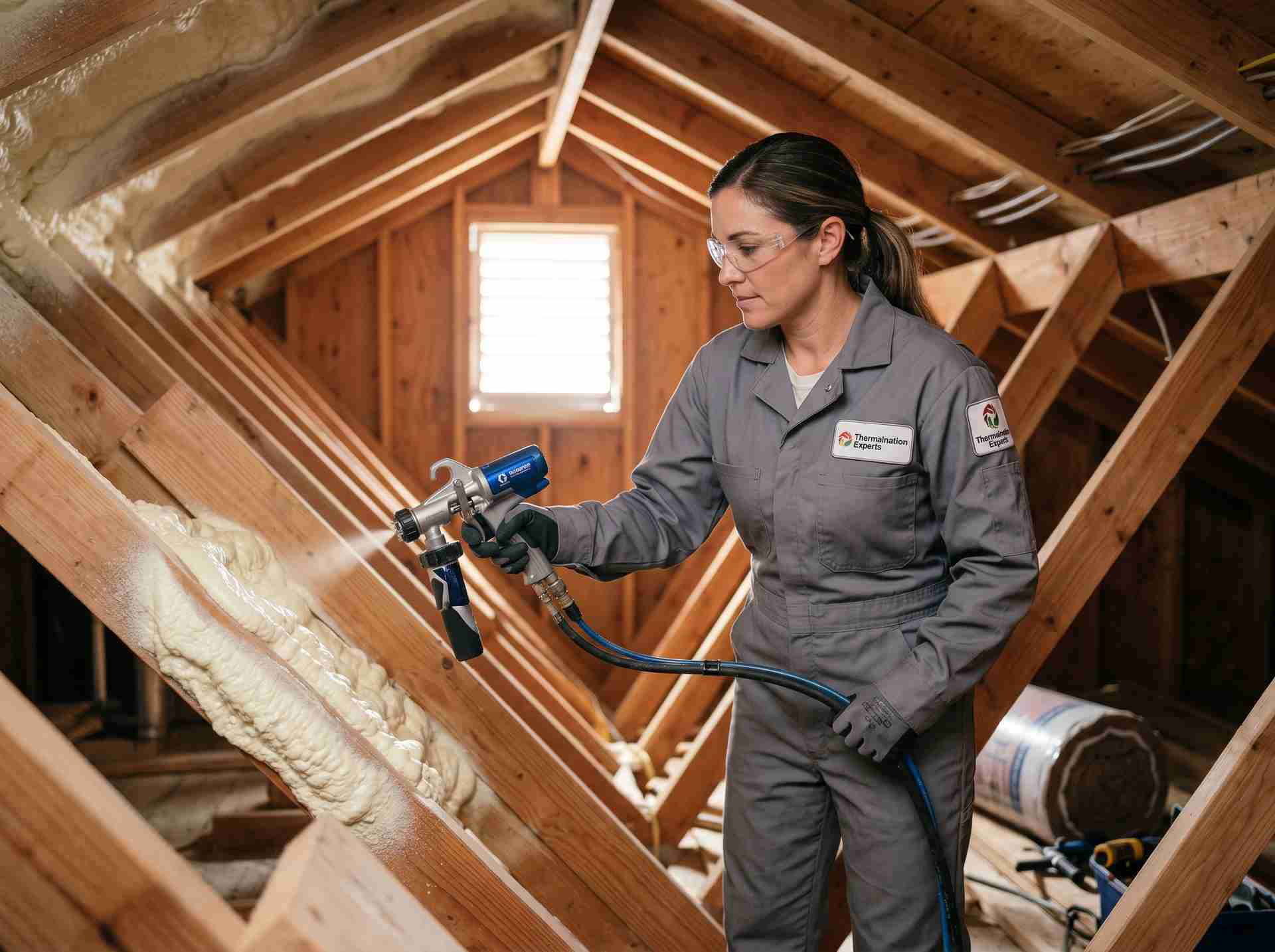 Spray Foam Insulation in Torrance